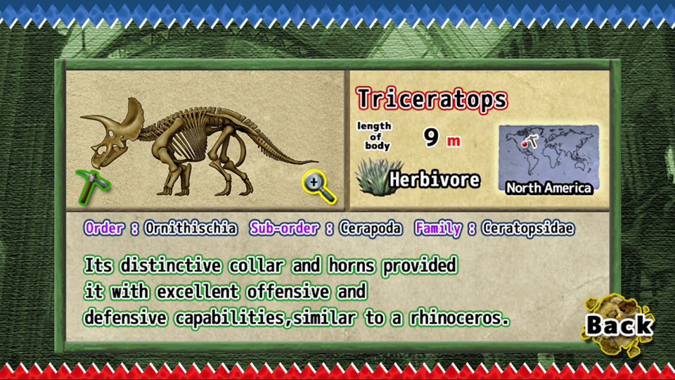 恐竜パズル画面6